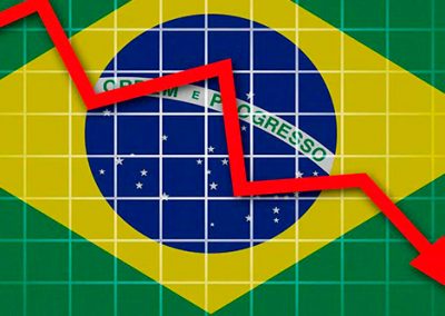 Economía de Brasil se contrajo 5,9% en primer semestre y está oficialmente en recesión