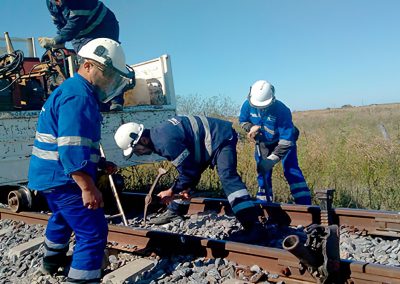 Trenes Argentinos Cargas comenzó obras de mejoramiento de vía en cinco provincias