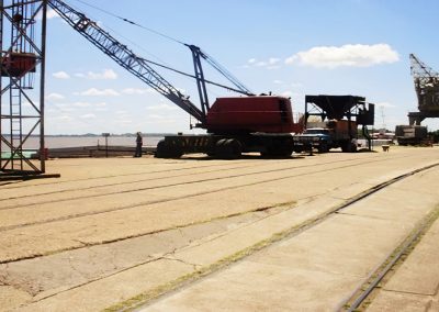 Autorizan la utilización de 2000 metros cuadrados en el Puerto de Paysandú, Uruguay, para almacenaje de contenedores