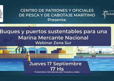 Buques y puertos sustentables para una Marina Mercante Nacional