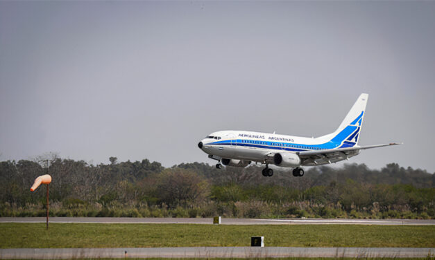 Aerolíneas Argentinas anunció sus vuelos regulares de cabotaje a partir del próximo jueves 22