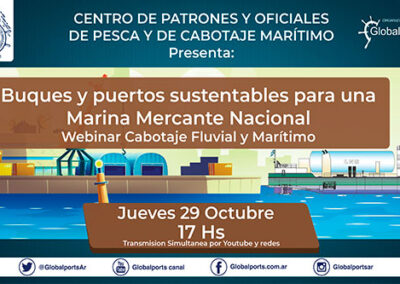 Ciclo del Centro de Patrones: Cabotaje Fluvial y Marítimo