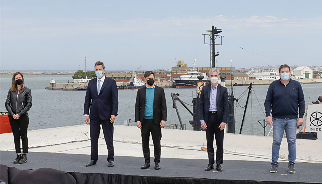 Meoni en Mar del Plata: Trabajamos para darle durabilidad al puerto