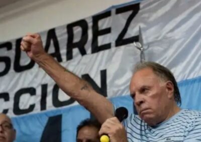 Omar Suárez: Pedimos la restitución del gremio con una cláusula que establezca el pronto llamado a elecciones