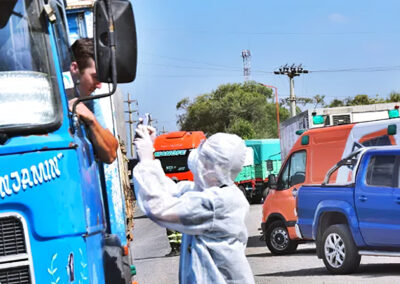 COVID 19: Transporte dio a conocer el protocolo para la circulación del transporte de granos