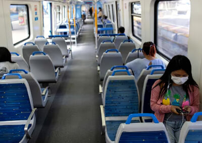 Jueves 28 de mayo: se mantuvo en un 24% el promedio de circulación de pasajeros en el transporte público