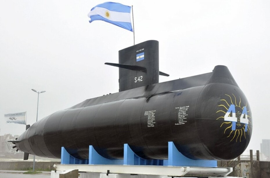 Homenaje a los 44 tripulantes del submarino ARA San Juan