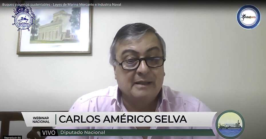Carlos Selva involucrado con la nueva reglamentación de la Marina Mercante