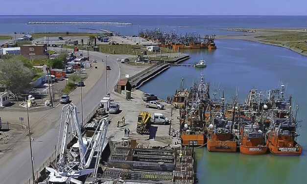 Firman de convenio para el dragado del Puerto de Rawson