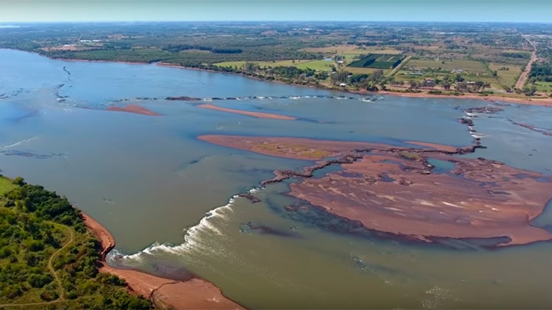 Bajante del río Uruguay: “Hay bancos de arena de hasta 600 metros de extensión”