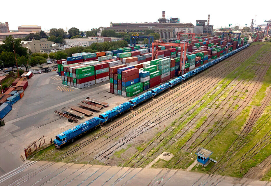 Se duplicó la cantidad de vagones operados en puerto Buenos Aires