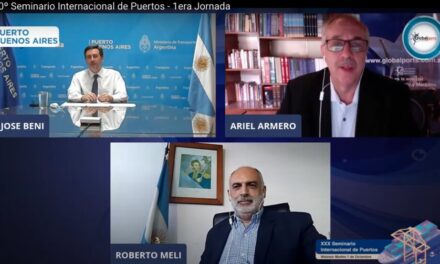 Puerto Buenos Aires, cruce marítimo austral e hidrovía en la agenda prioritaria