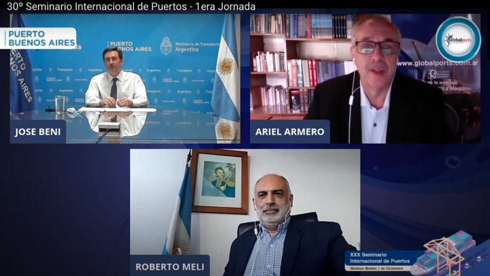 Puerto Buenos Aires, cruce marítimo austral e hidrovía en la agenda prioritaria