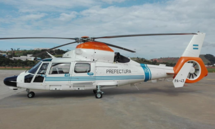 Prefectura recibirá su primer helicóptero Dauphin modernizado
