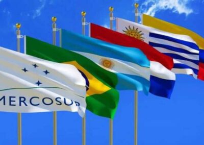 El Mercosur concentró el 24,3% del comercio exterior nacional