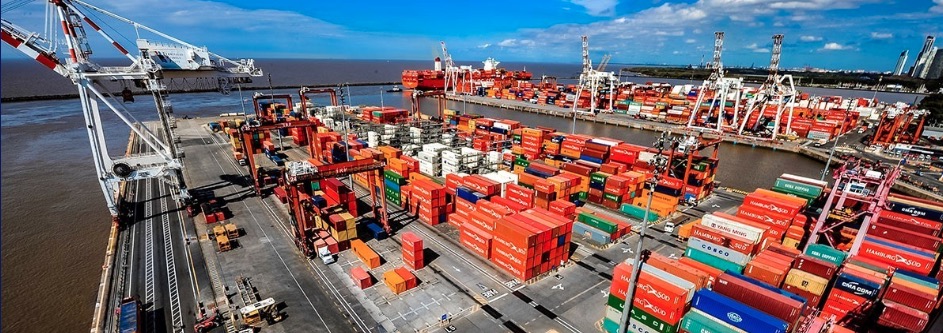 Presentan el ranking 2023 de puertos de contenedores: Caé Buenos Aires, crece Montevideo