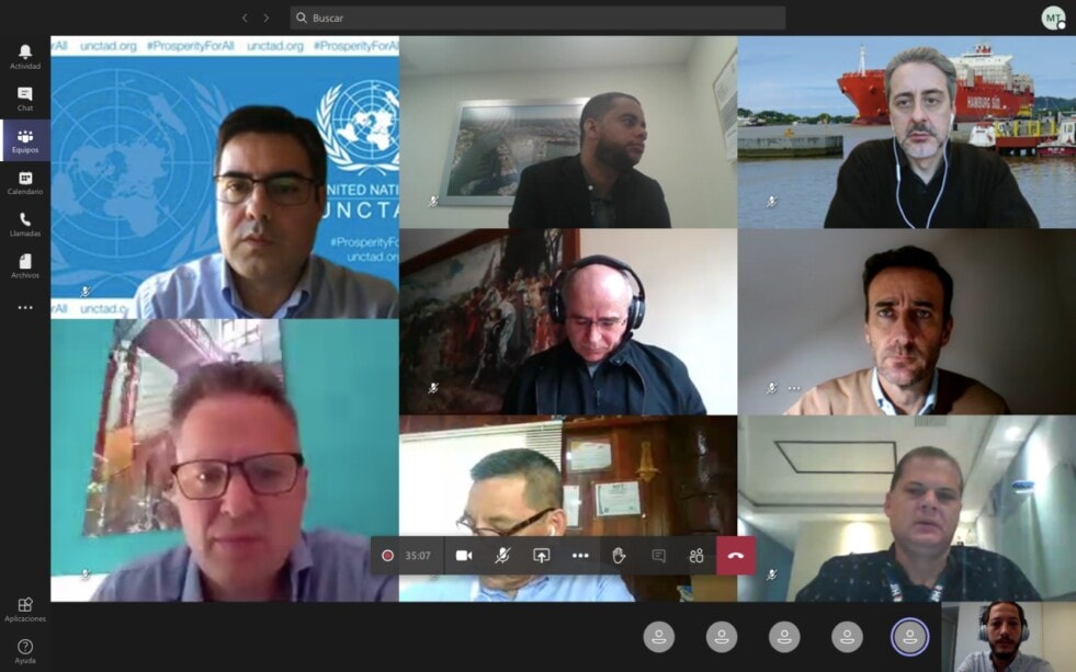 Puerto de Buenos Aires participa en reunión de coordinación del Programa de Gestión Portaria de la UNCTAD