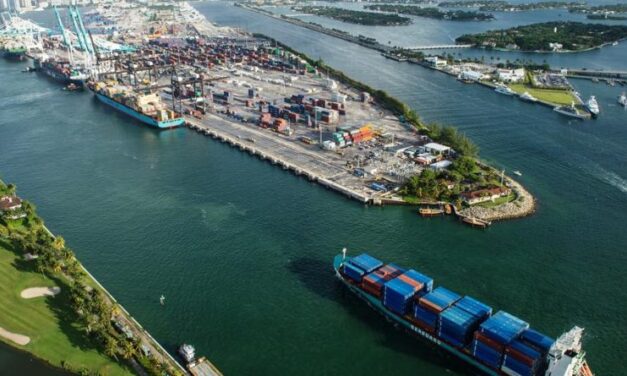 Nuevo récord de carga en el puerto de Miami