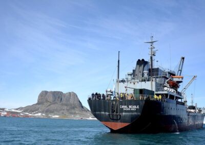 Un incendio dejó fuera de servicio al buque ARA Canal Beagle