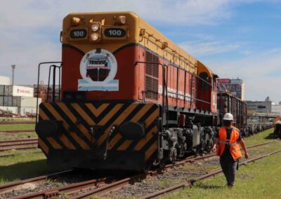 Se celebra el día del trabajador Ferroportuario