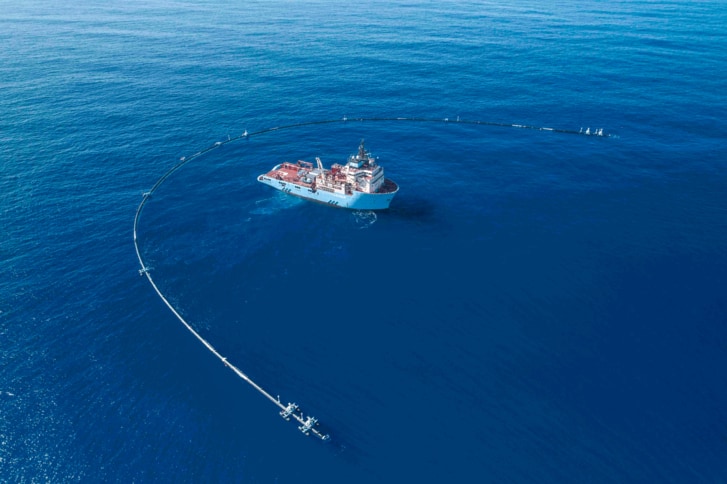 A.P. Moller – Maersk, The Ocean Cleanup amplía la relación con la nueva asociación de tres años