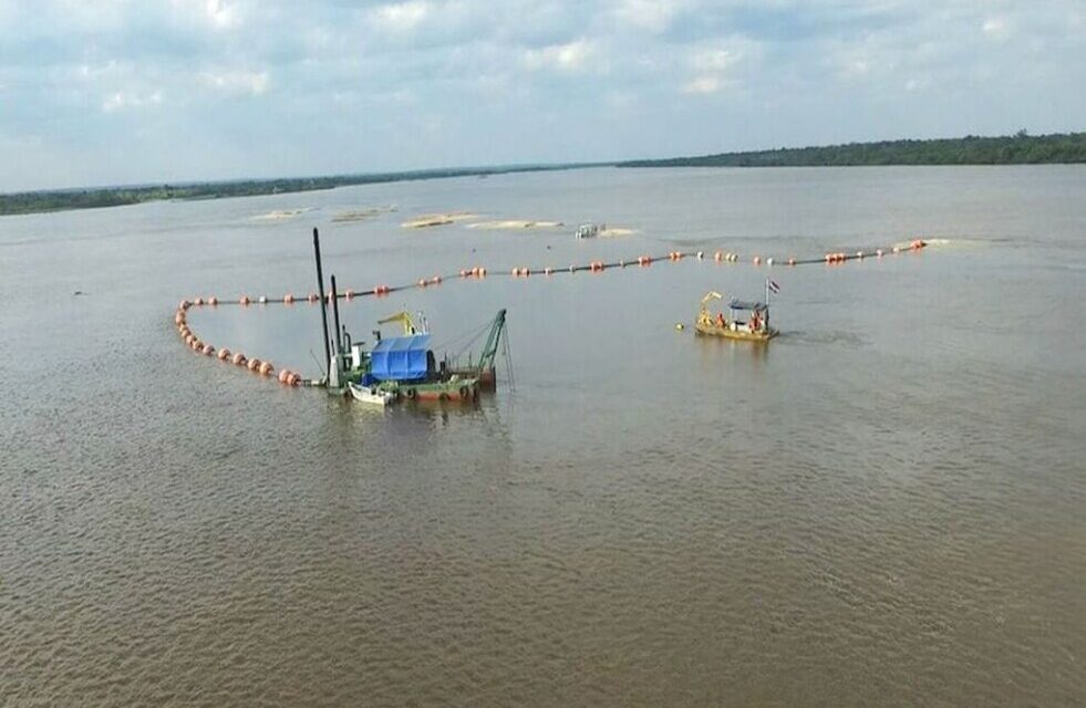 En febrero inicia el dragado del río Paraguay, en tres tramos simultáneos
