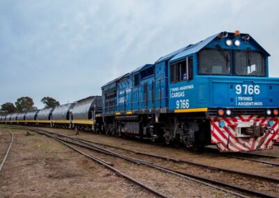 Los trenes operados por el Estado ganan participación en el volumen de carga