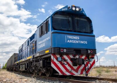 Trenes Argentinos Cargas transportó un 15% más durante el 2020