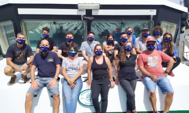 Zarpó el Angelescu para realizar una campaña de estudios ecológico-ambientales