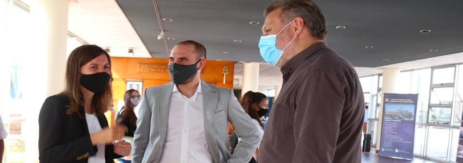 Guzmán y Raverta visitaron el Puerto de Mar del Plata y anunciaron obras de ampliación