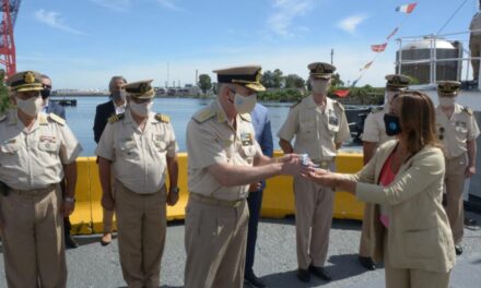 Se inauguraron nuevas instalaciones para el personal de la Prefectura Dock Sud