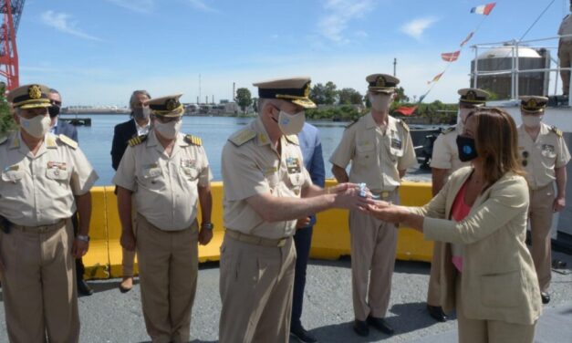 Se inauguraron nuevas instalaciones para el personal de la Prefectura Dock Sud