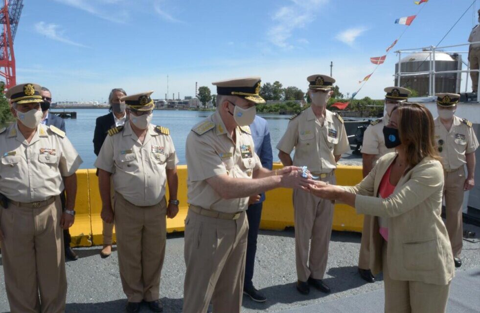 Se inauguraron nuevas instalaciones para el personal de la Prefectura Dock Sud
