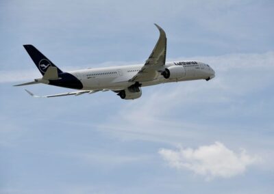 El gobierno destacó la solicitud de autorizacion de vuelo a Malvinas que solicito la alemana Lufthansa