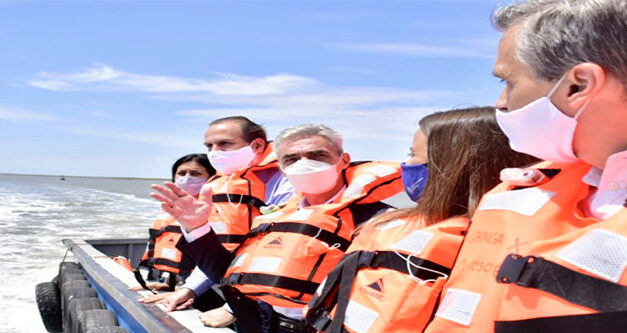 El Ministro de Transporte recorrió el Puerto de Bahía Blanca