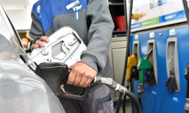 YPF aumentó en un 3,5% la nafta y el gasoil