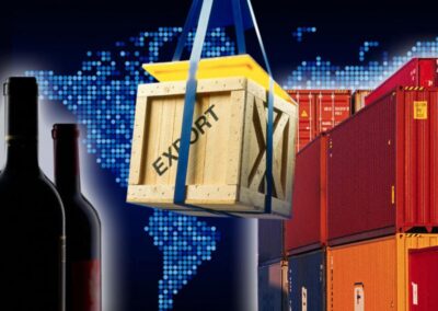 Las exportaciones de vinos fraccionados superaron 22,3% a febrero 2020