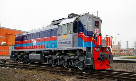 TMH envió dos locomotoras de maniobra a Mongolia