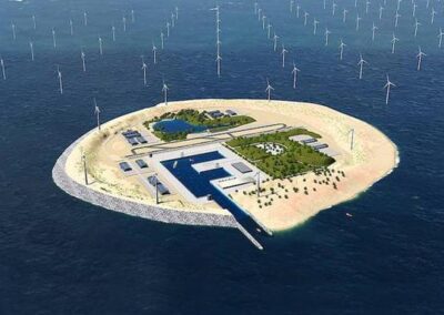 Dinamarca construirá un gigantesco centro de energía eólica en el mar del Norte