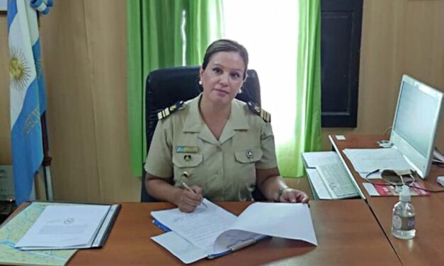 Primera Mujer designada en una jefatura de la Prefectura Naval Argentina