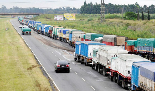 Las cadenas productivas solicitaron al Estado que tome medidas ante el paro de transporte