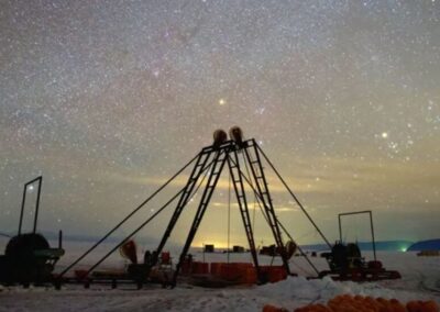 Rusia inauguró uno de los mayores telescopios submarinos del mundo