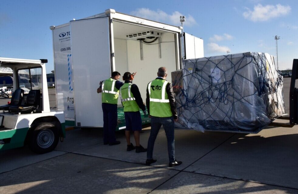 Arribaron las primeras 218 mil dosis de vacunas del mecanismo COVAX