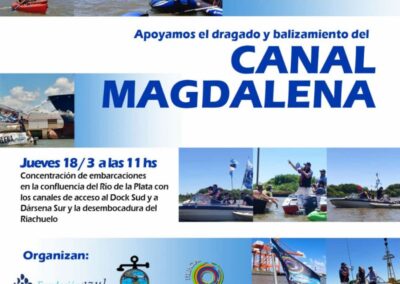 Colocarán simbólicamente la Boya IALA Km 196 en el Canal de Magdalena