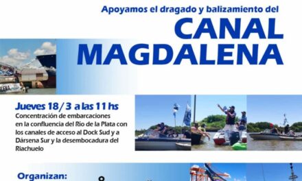 Colocarán simbólicamente la Boya IALA Km 196 en el Canal de Magdalena
