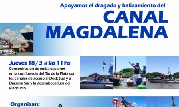 Colocarán simbólicamente la Boya IALA Km 196 en el Canal de Magdalena