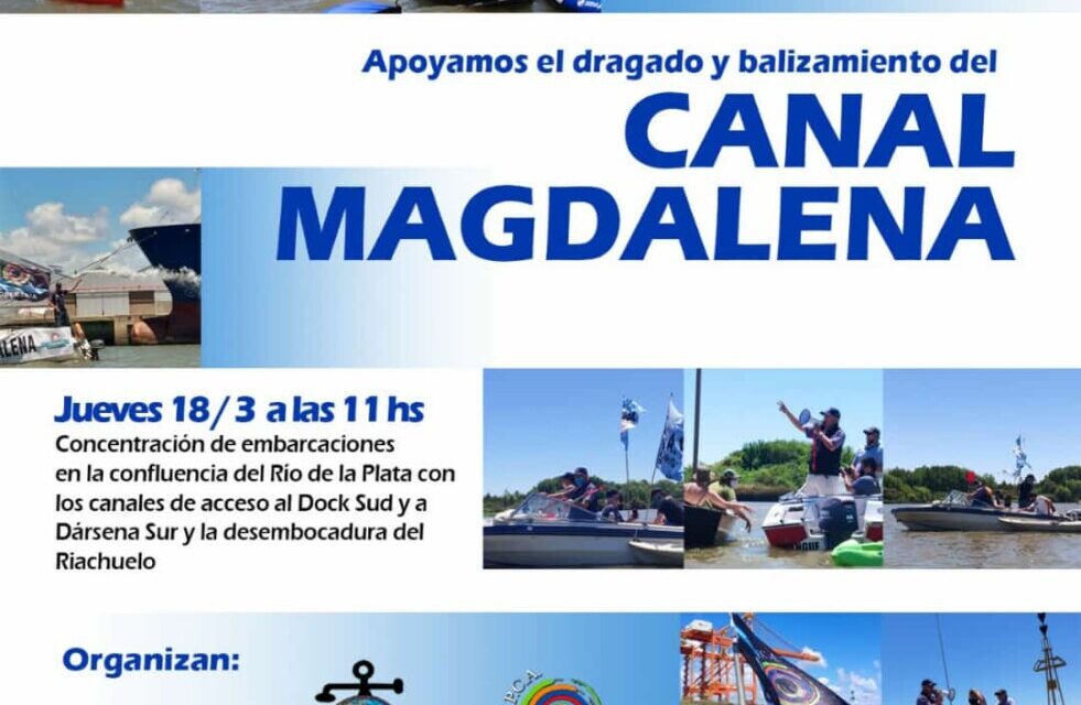 Colocarán simbólicamente la Boya IALA Km 196 en el Canal de Magdalena