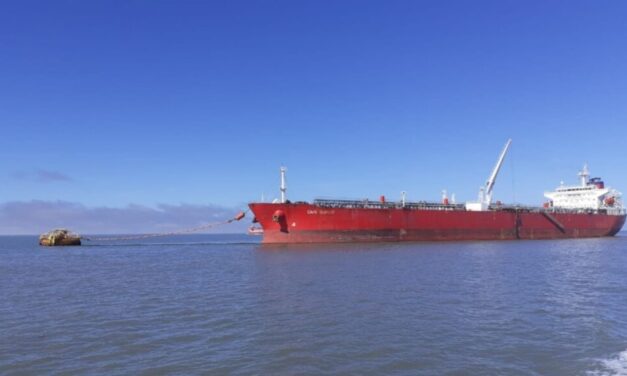 Puerto Rosales se consolida en la exportación de crudo de Vaca Muerta