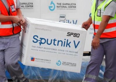 Argentina recibió  1.044.250 dosis de Sputnik V desarrolladas por el laboratorio Richmond