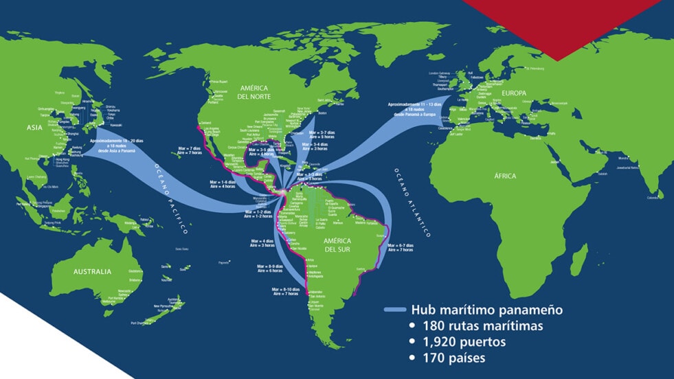 Conectando al mundo a través del Canal de Panamá